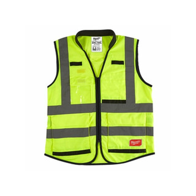 Chaleco de visibilidad 2XL/3XL amarillo premium de Milwaukee