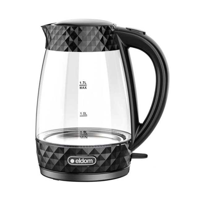 Chaleira elétrica ELDOM C480C 2200 W Preto