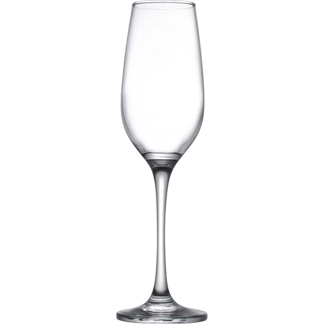 Champagneglas, Amber, V 0.2 l