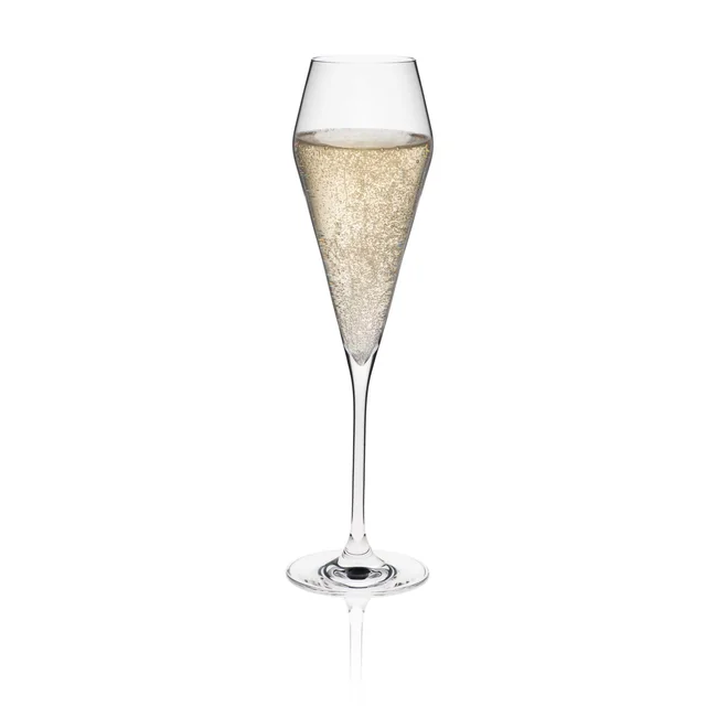 Champagneglas met rand, 220ml