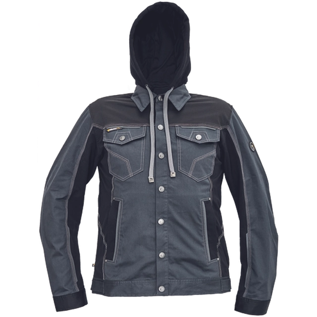 Chaqueta NEURUM CLS+capucha antracita 52