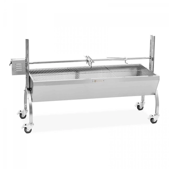 Charcoal grill with a piglet spit - 40 kg - spit length: 137 cm ROYAL CATERING 10012925 RCSG-150P
