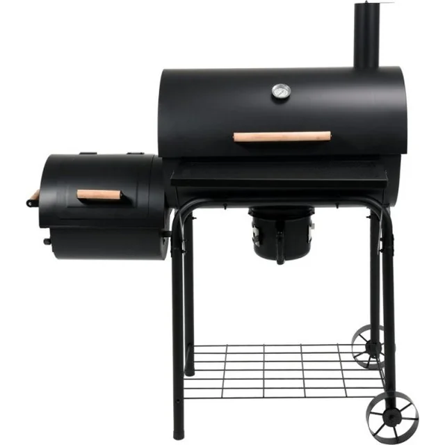 CHARCOAL GRILL WITH XXL SMOKER GRIP 64X37 LUND 99587 99587