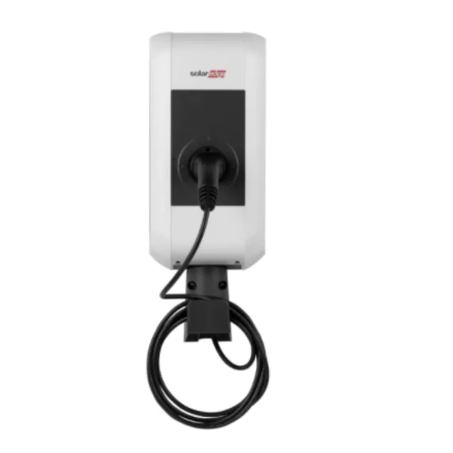 Chargeur de charge Solaredge Home EV, câble 22kW, 6m, connecteurs de type 2, RFID, MID (3 ans de garantie)
