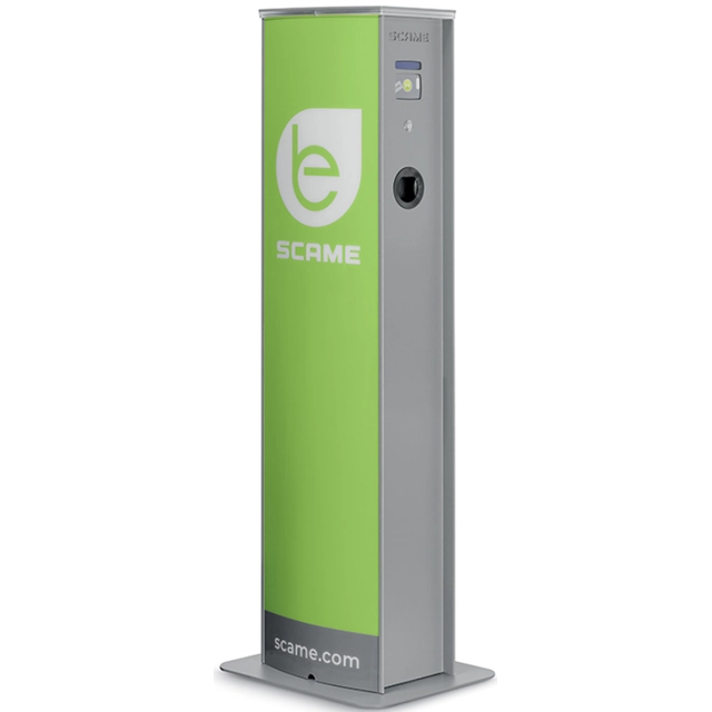 CHARGEUR DE VOITURE AC 2 PRISES 22kW AVEC SERRURE SCAME