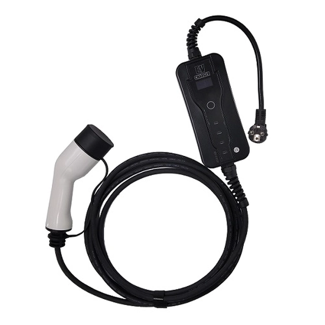 Hismart Chargeur portable pour voiture électrique Type 2 - Schuko