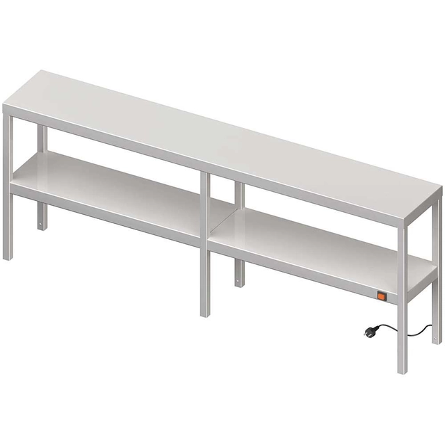 Chauffage haut 2-Poziomowa 1700x300x700 Stalgast