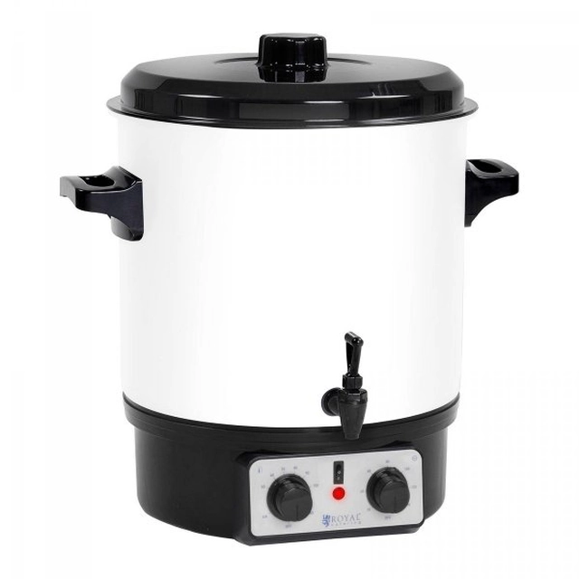 Chauffe-vin - 27l - minuterie - robinet ROYAL CATERING 10010834 RCMW-27DT