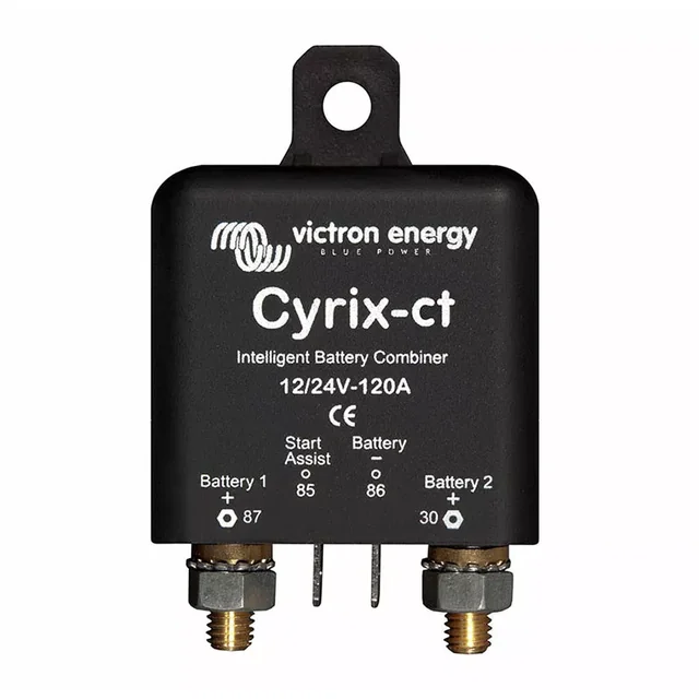 Chave CYRIX-CT 12/24V-120A Victron Energy SEPARADOR DE BATERIA CONTATOR