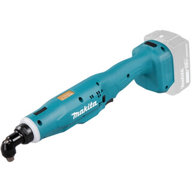 Chave de fenda angular sem fio Makita DFL020FZ 14,4 V | 0,5 - 2 Nm | 3/8 polegadas | Carbono sem escova | Sem bateria e carregador | Em uma caixa de papelão