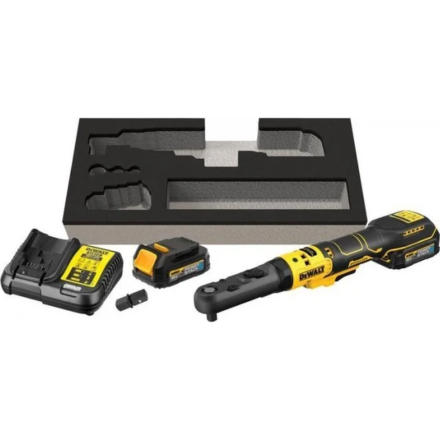 Chave de impacto Dewalt CATRACA DE IMPACTO SEM FIO 1/2'' 3/8'' XR 18V 2*1.7AH (1 PCS)