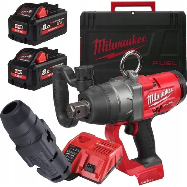 Chave de impacto Milwaukee CHAVE DE IMPACTO MILWAUKEE SEM FIO M18 COMBUSTÍVEL ONE-KEY 1" 4933459733