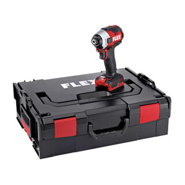 Chave de impacto sem fio Flex ID 1/4inch 18.0-EC HD com porta-bits 18 V | 237 Nm | 1/4 bits | Carbono sem escova | Sem bateria e carregador | em L-Boxx