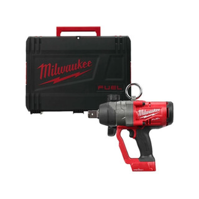 Chave de impacto sem fio Milwaukee M18ONEFHIWF1-0X 18 V | 530 Nm/1020 Nm/1800 Nm/2033 Nm | 1 polegadas | Carbono sem escova | Sem bateria e carregador | No caso de serviço pesado