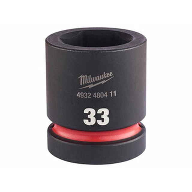 Chave de soquete longa para máquina Milwaukee 33 mm x 58 mm 1 polegada