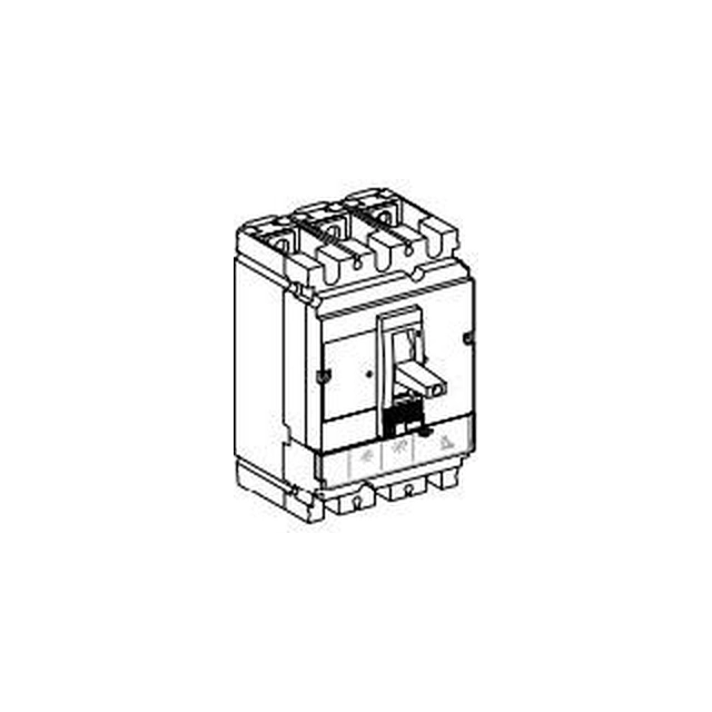 Chave liga/desliga Schneider 50A 4P 36kA EasyPact CVS100 TM50D (LV510354)