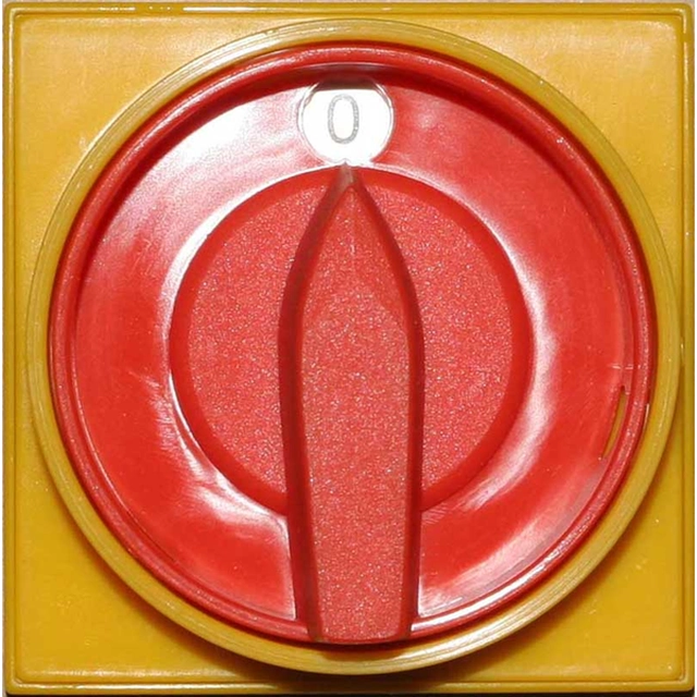 Chave Spamel Cam na caixa 16A chave 0-1 3-biegunowy bloqueável amarelo-vermelho - ŁK16R-2.8211OB2ZC