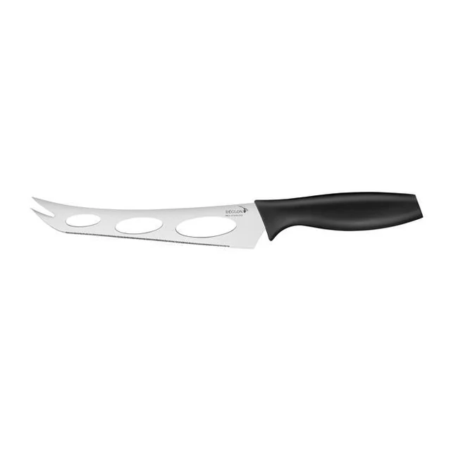 Cheese knife with 2 blades