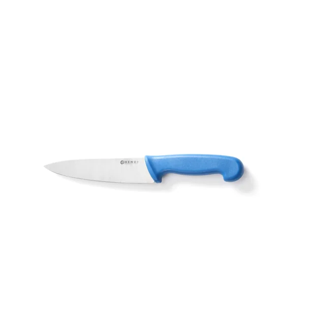 Chef's knife, blade 18 cm, blue HACCP | 842645