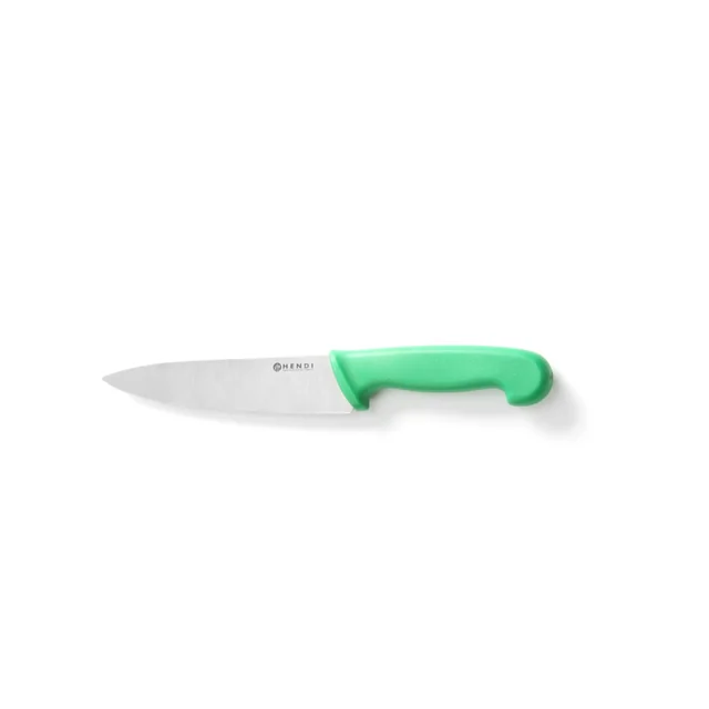 Chef's knife blade 18 cm, green HACCP | 842614