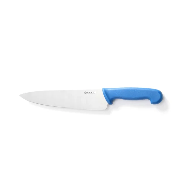 Chef's knife, blade 24 cm, blue HACCP | 842744