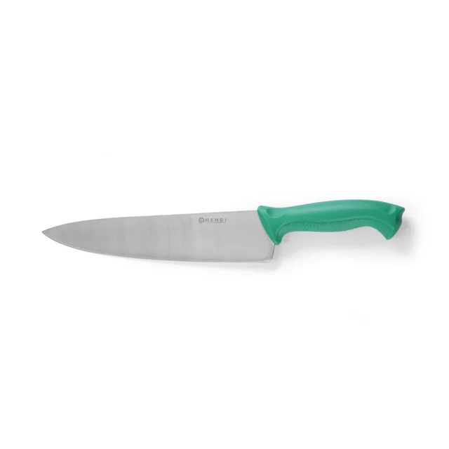 Chef's knife blade 24 cm, green HACCP | 842713