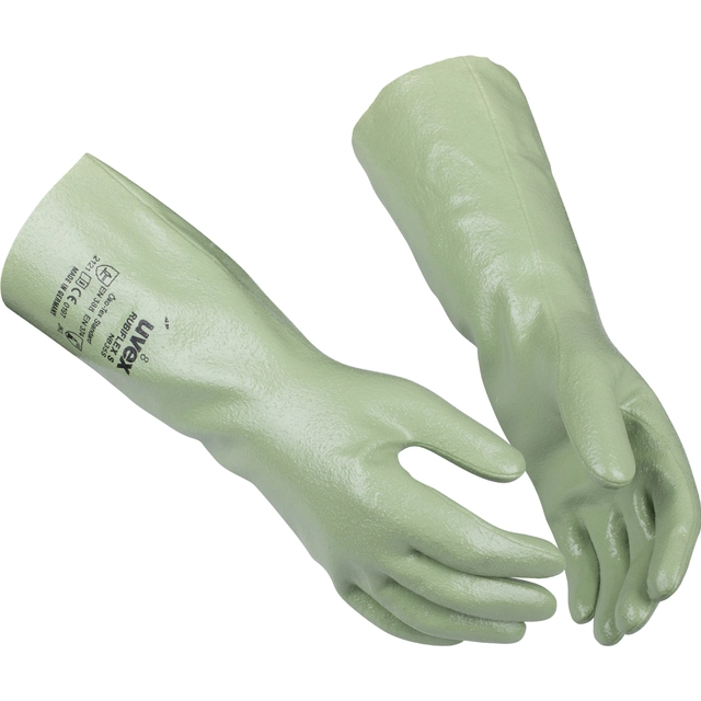 Chemical Protection Glove Uvex Rubiflex S NB35S