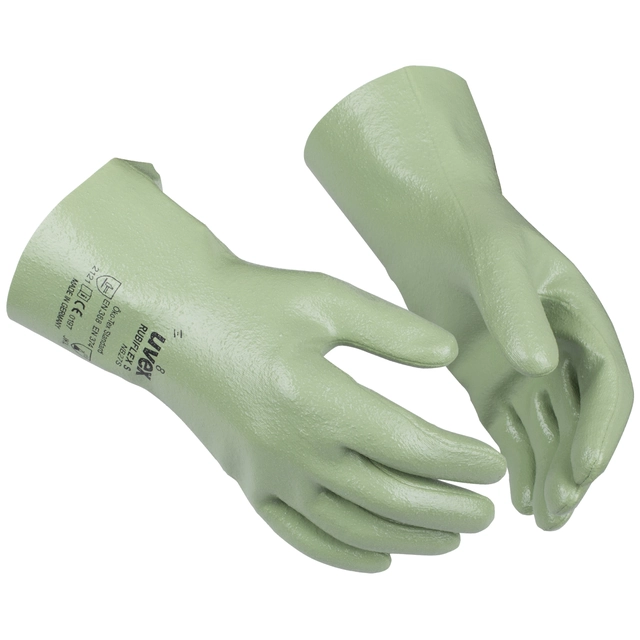 Chemické ochranné rukavice Uvex Rubiflex S NB27S