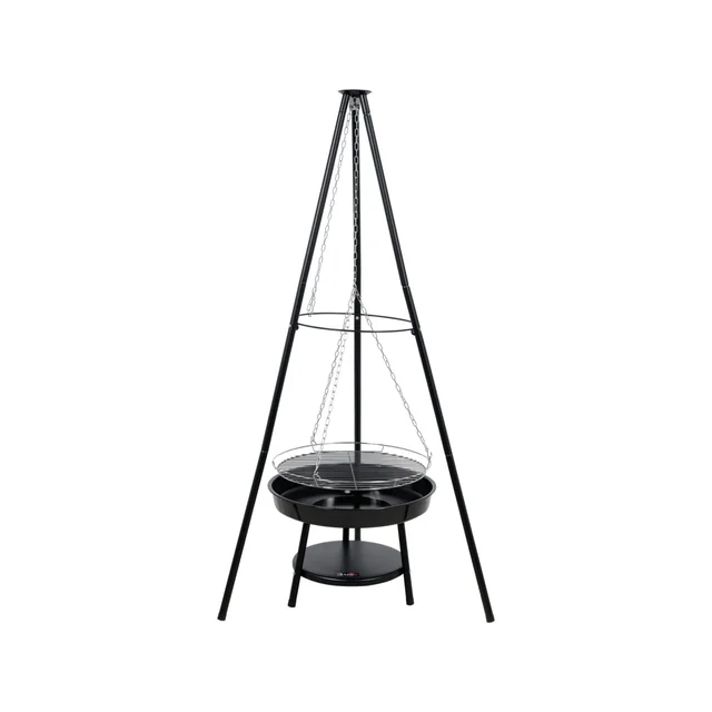 Cheminée de jardin avec grille suspendue 46cm LUND