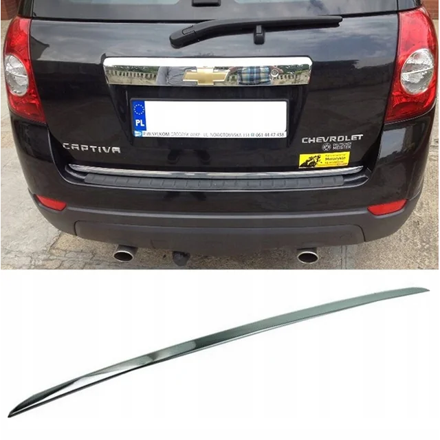 Chevrolet CAPTIVA - chrome-plated CHROME STRIP on the trunk lid