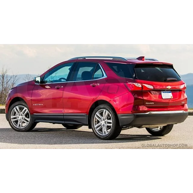 CHEVROLET EQUINOX - HROMA sloksnes uz dekoratīvām hromētām sānu durvīm