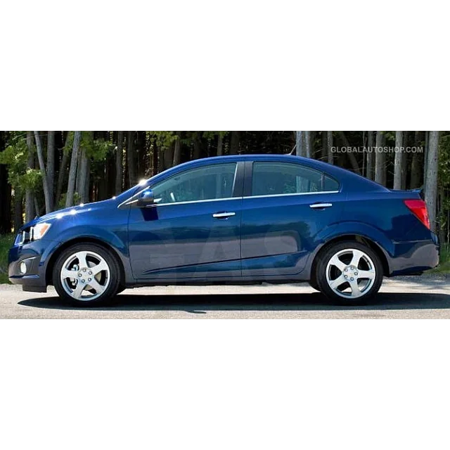 CHEVROLET SONIC - CHROME strips on decorative chrome side doors