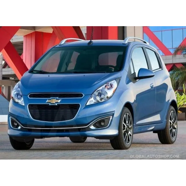 Chevrolet Spark - chromuotos grotelių juostelės, manekeno buferio derinimas