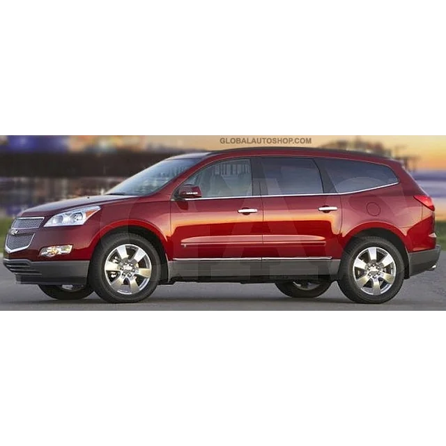 CHEVROLET TRAVERSE - CHROME juostos ant dekoratyvinių chromuotų šoninių durų