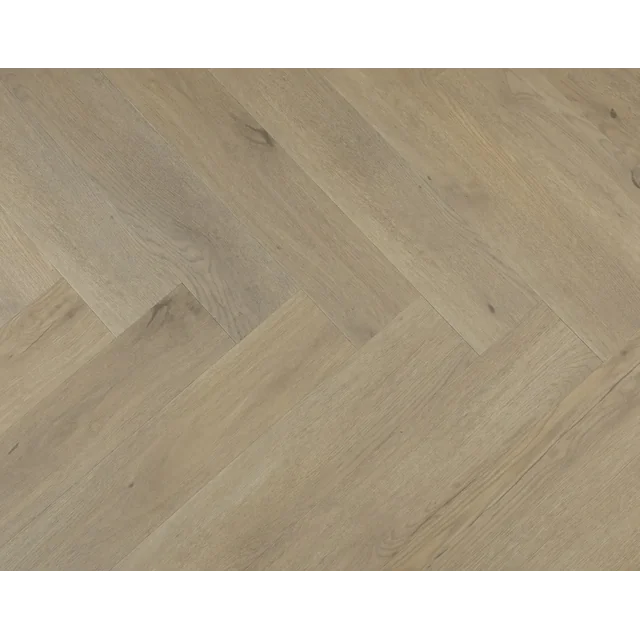 CHEVRON vinylpaneler arrangerade i fiskbensmönster SOFT OAK 611201 förpackning 1,383 m2