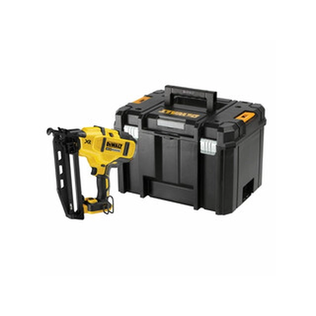 Chiodatrice di finitura a batteria DeWalt DCN660NT-XJ 18 V | 32 - 63 mm | Diametro 1,6 mm | 20° | Carbone senza spazzole | Senza batteria e caricabatterie | In una valigia