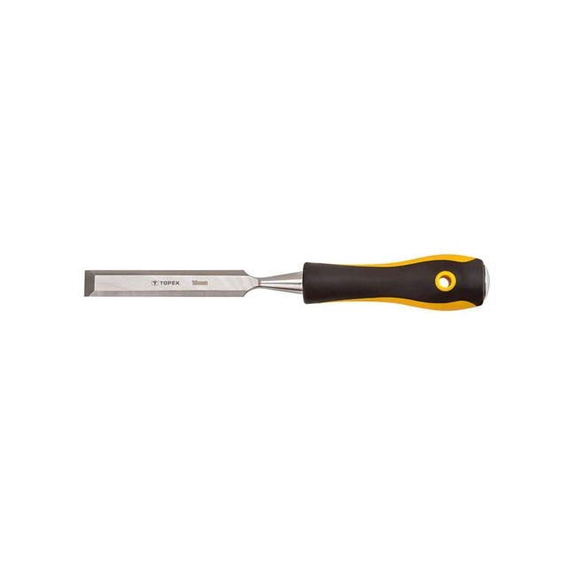 Chisel, 16 mm, CrV, bi-material handle, Topex