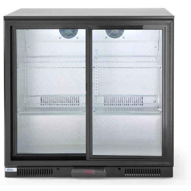 Chladnička na nápoje | 2-dverový | 228L | 0,22 kW | 230V | Rozmery 900 x 500 x 9 000 mm
