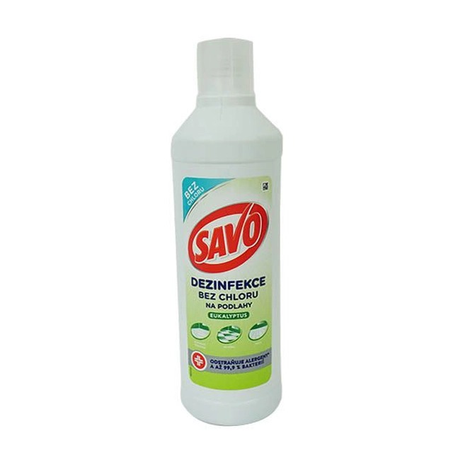 Chlorine-free savo for floors 1 l - Eucalyptus