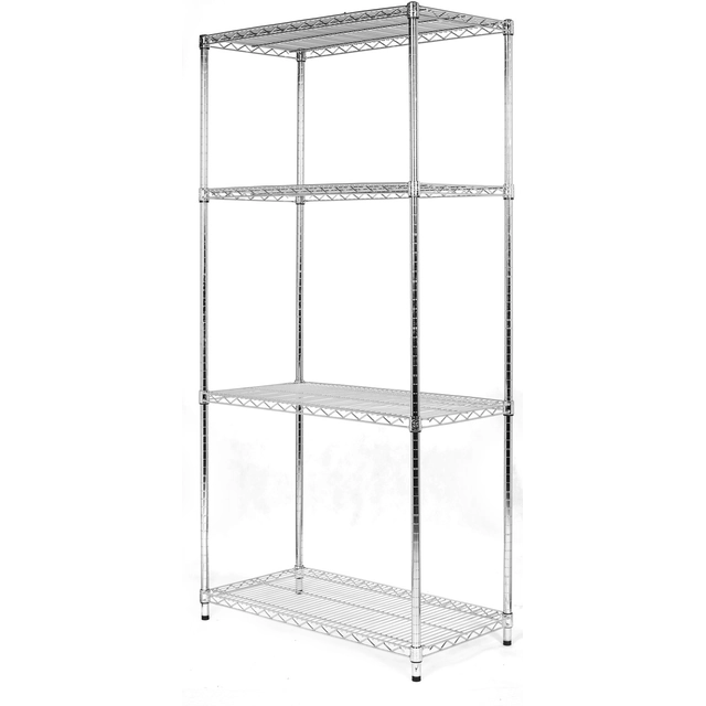 Chrome shelf 4-półki (36x122x160cm)