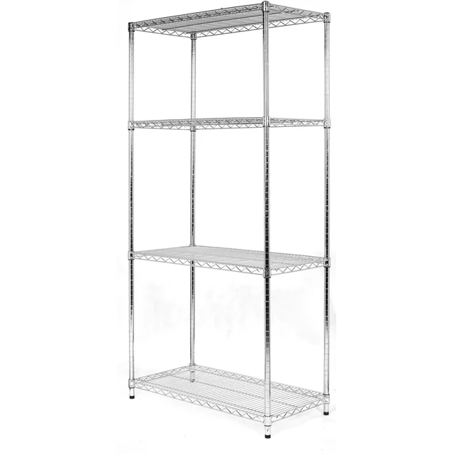 Chrome shelf 4-półki (46x92x182cm)