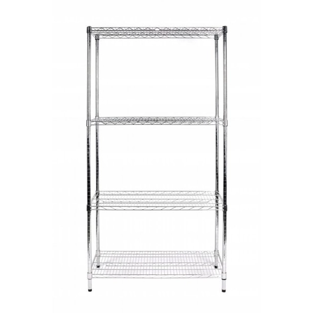 Chrome shelf 4 shelves 120x45x180 INVEST HORECA WT-120450