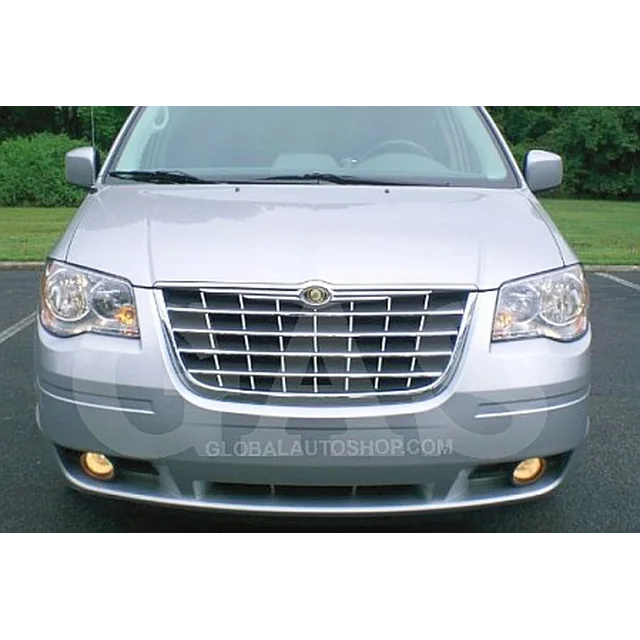 Chrysler Grand Voyager - Chrome grill strips, front bumper Tuning