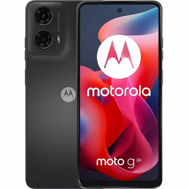 Chytré telefony Motorola Moto G24 6,56&quot; 8 GB RAM 128 GB Černá