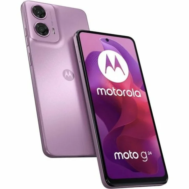 Chytré telefony Motorola Motorola Moto G24 6,7&quot; Osmijádrové 4 GB RAM 128 GB Růžová