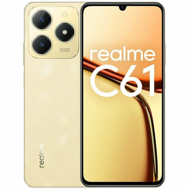 Chytré telefony Realme REALME C61 6,7&quot; 6 GB RAM 256 GB Gold