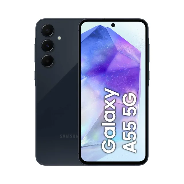 Chytré telefony Samsung Galaxy A55 5G 6,6&quot; 8 GB RAM 128 GB Modrá