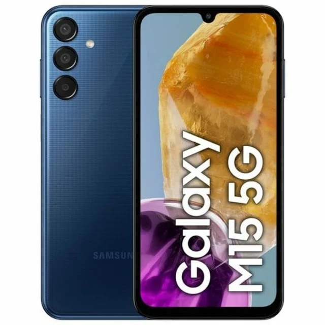 Chytré telefony Samsung Galaxy M15 5G 6,1&quot; Octa Core 4 GB RAM 128 GB Modrá