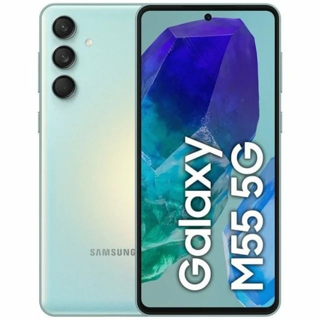 Chytré telefony Samsung Galaxy M55 6,7&quot; 8 GB RAM 128 GB světle zelená