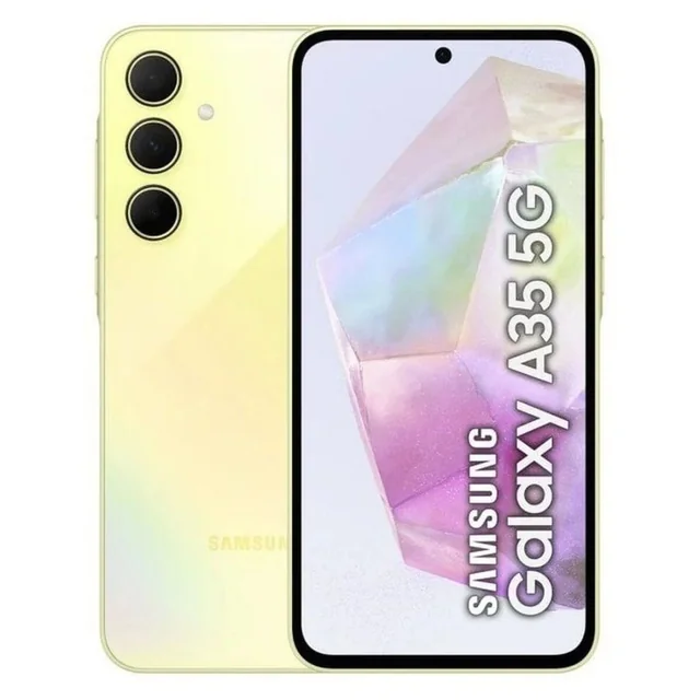 Chytré telefony Samsung SM-A356BZYBEUE 6,6&quot; 6 GB RAM 128 GB Žlutá